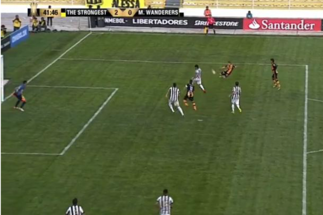 Gol de Alejandro Chumacero